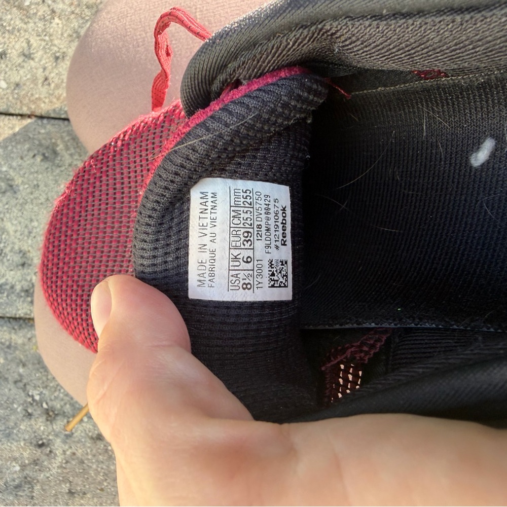 Reebok Women’s Maroon and Gold Nano 8 CrossFit Shoes - Picture 4 of 7